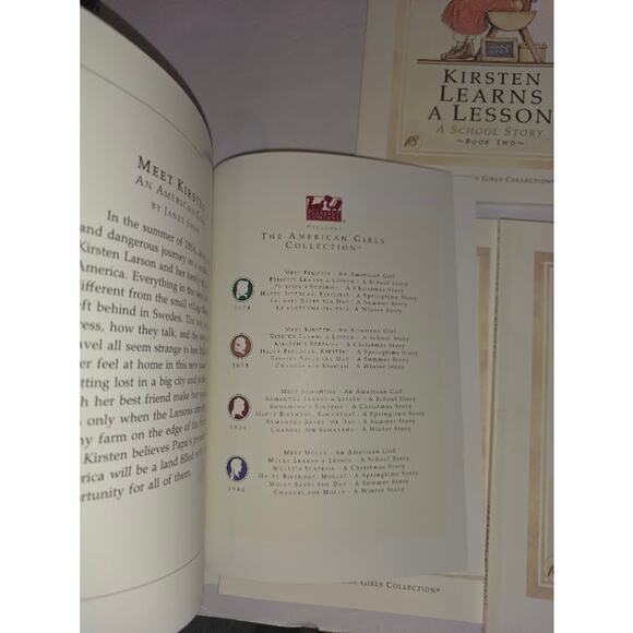 Kirsten American Girl Collection Box Set Book Lot Pleasant Company Historical - Picture 7 of 10